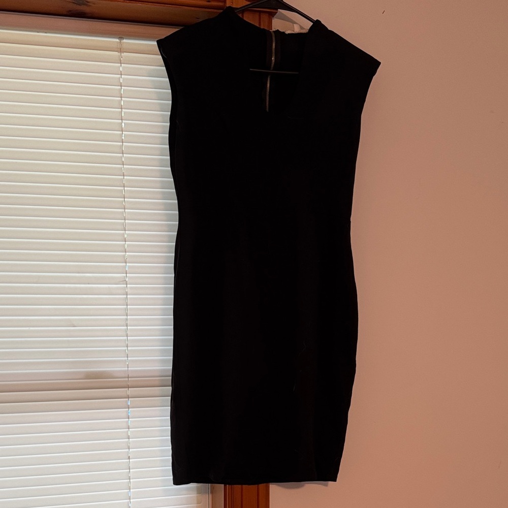 Classic Black Midi Dress